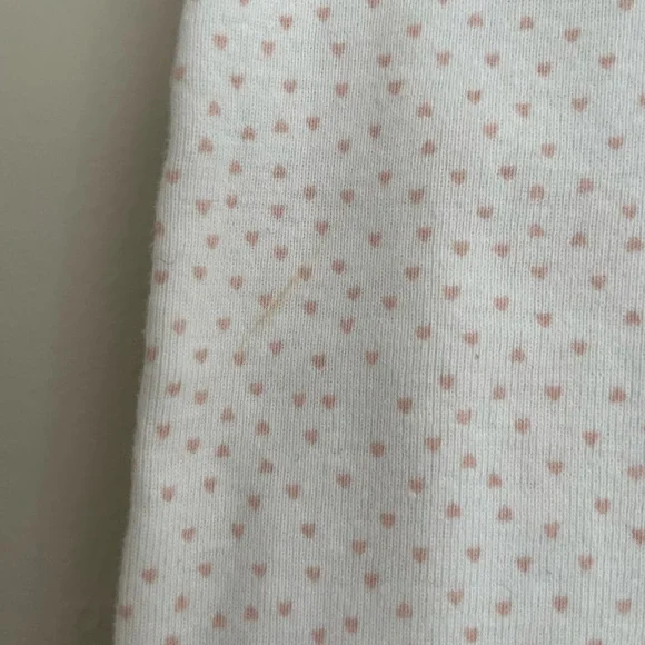 Carter’s Infant Heart 2pc Jumper Set, size 9m, in pink and white - Picture 8 of 8